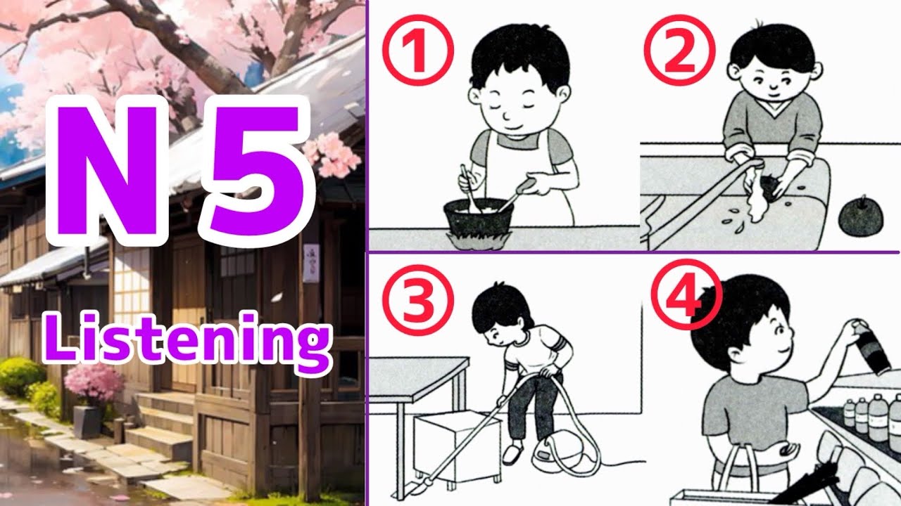 JLPT N5 Choukai ちょうかい