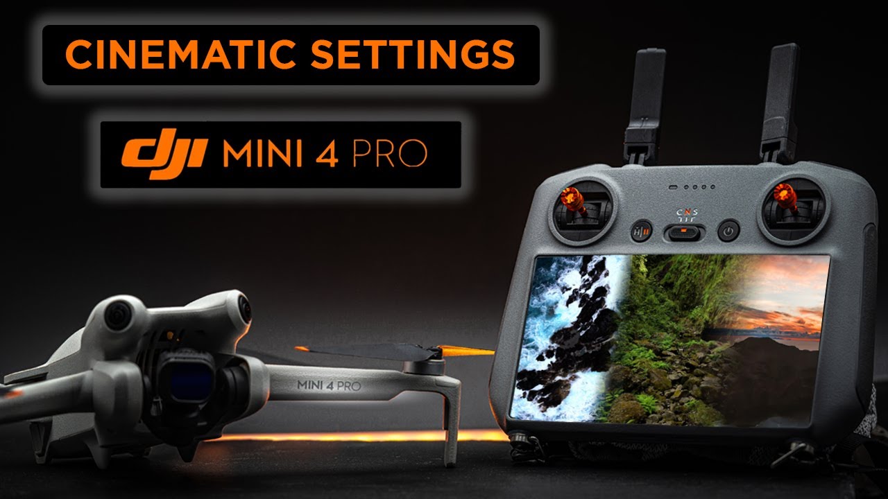 The BEST SETTINGS For CINEMATIC Video | DJI Mini 4 Pro