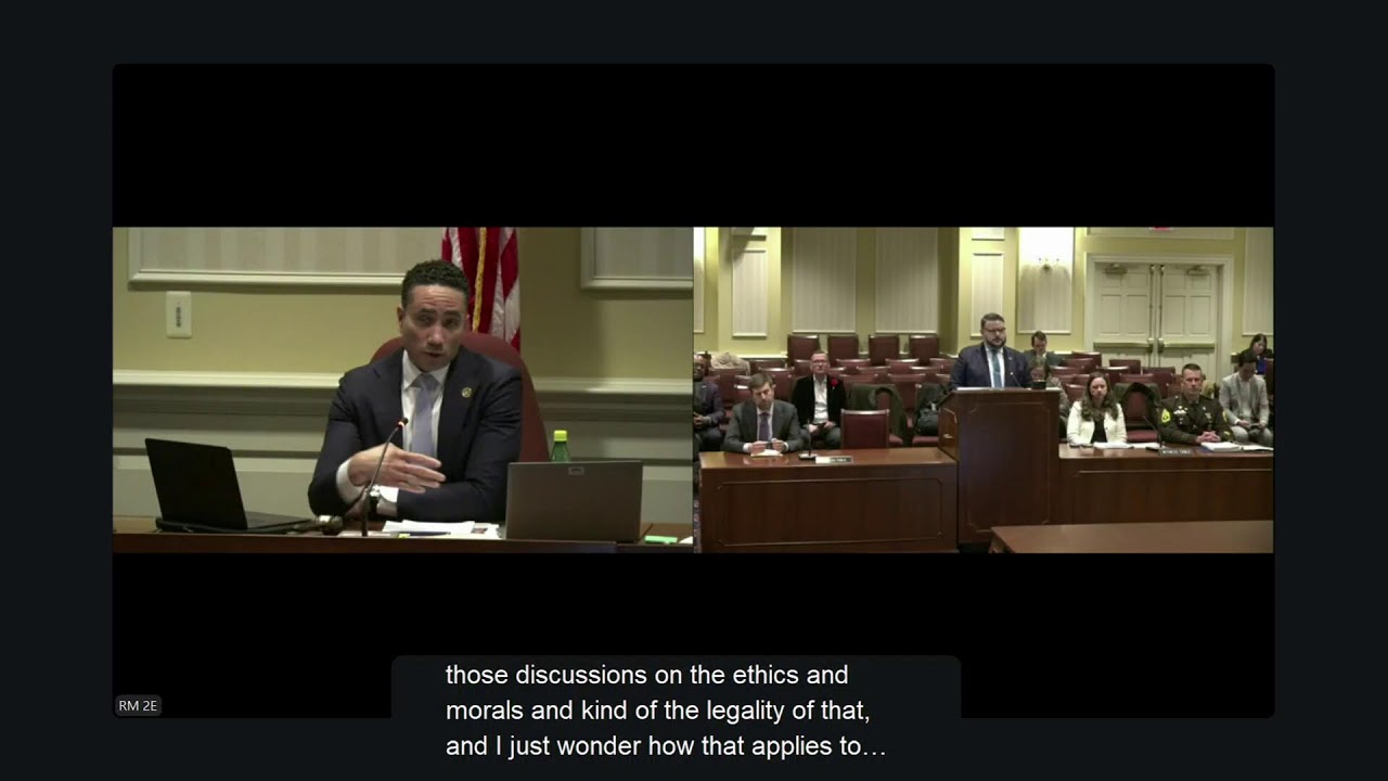 JPR Committee Session, 1/29/2026 #1