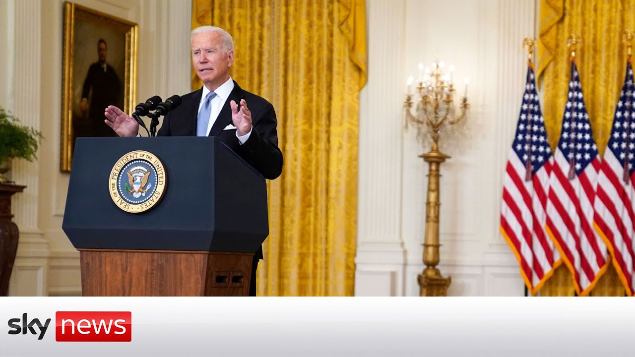 In full: Biden defiant on decision to pull troops out of Afghanistan