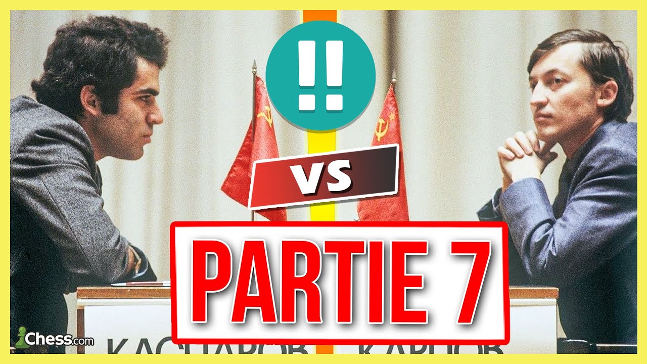 Schach-WM 1984/85 Karpov vs. Kasparov || Partie 7