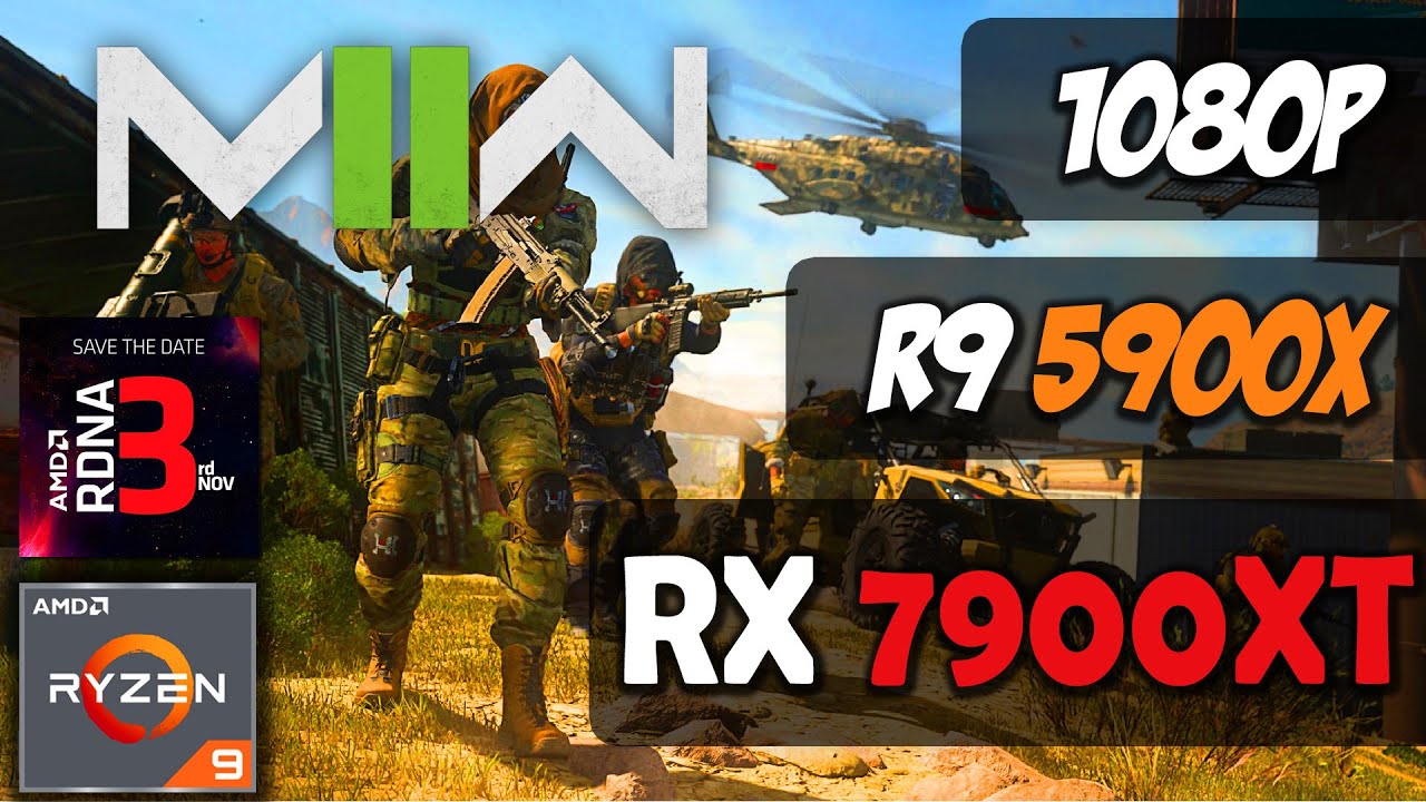 Call of Duty Modern Warfare 2 MULTIPLAYER - 7900xt / 5900x / 1080p MAX Settings 165FPS CAP