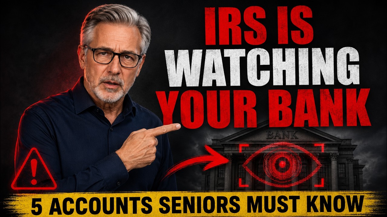 5 Senior Bank Accounts the IRS Is Now Watching Closely in 2026 || Senior Money Update