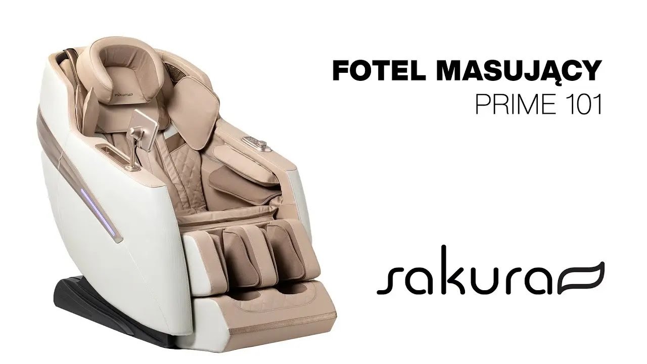 Sakura Fotel Masujący Prime 101 - Tryb Zerowej Grawitacji 🧖#sakura #fotelmasujacy