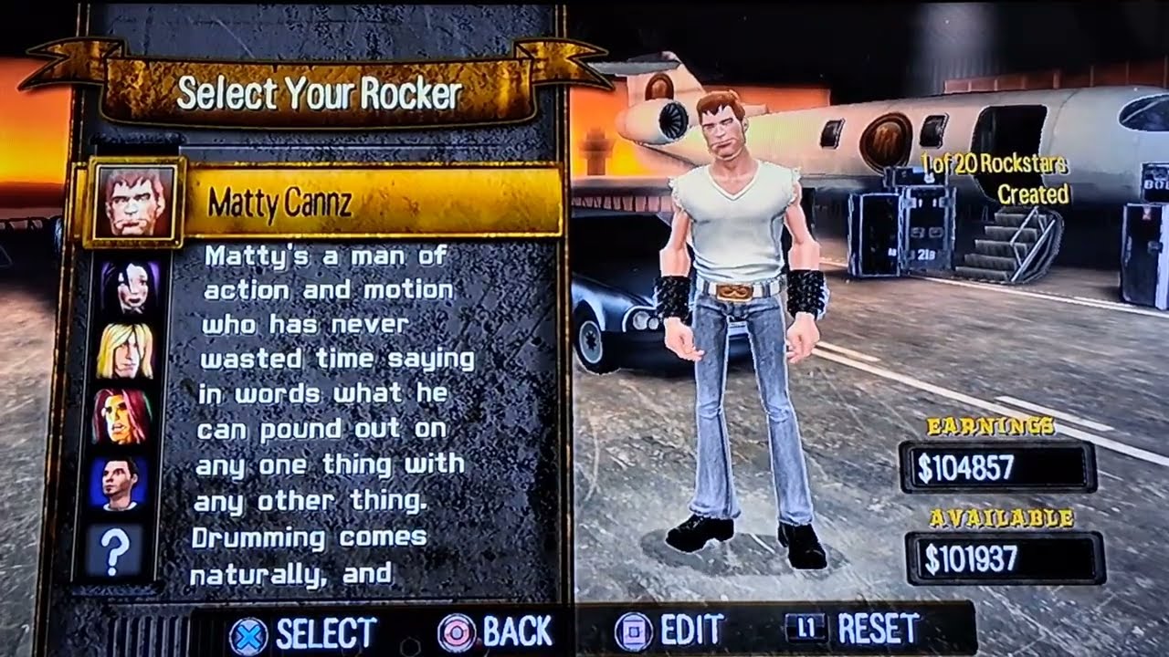Guitar Hero Smash Hits (PS3) All Characters