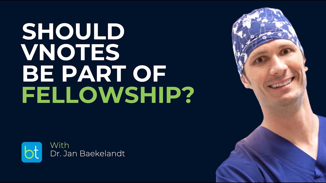 Should vNOTES be included in MIGS fellowships? #medicaleducation