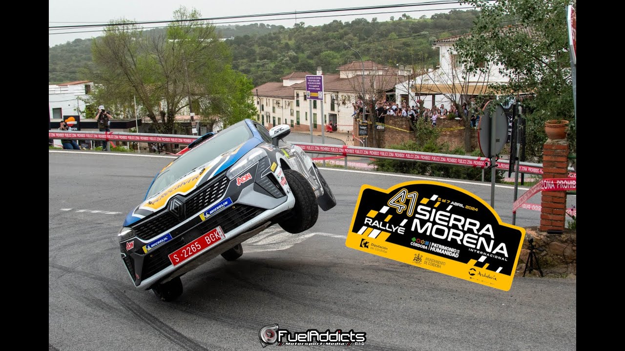 41 RALLY SIERRA MORENA 2024 | CRASH, MISTAKES & ACTION | S-CER
