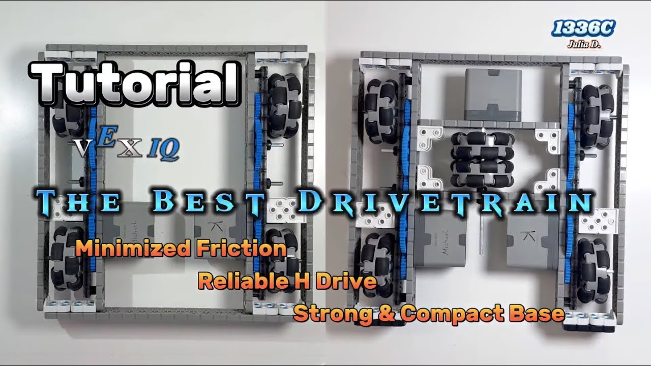 Представляем робота Vex IQ Mix & Match | Лучшая трансмиссия, минимизация трения, прочное и компак...