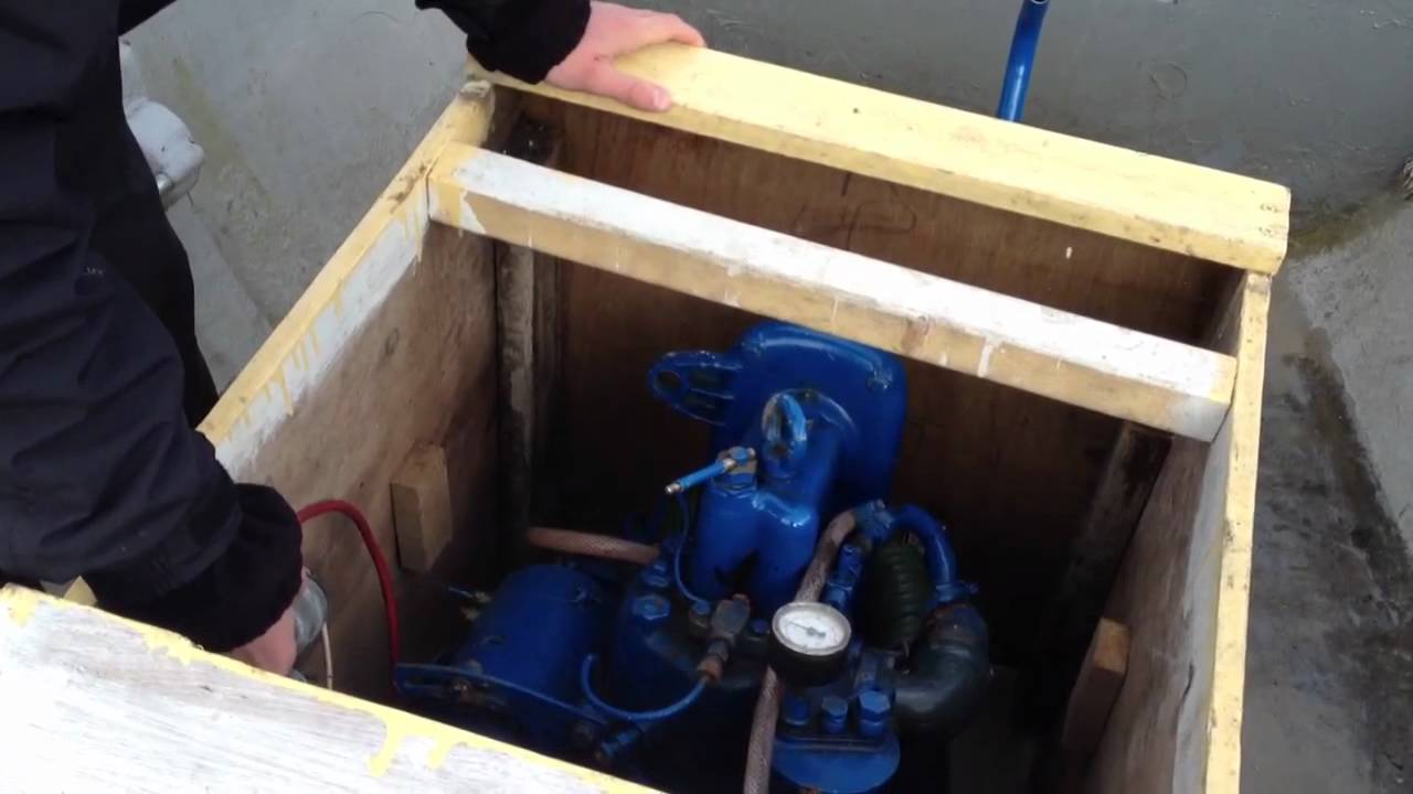 Sabb diesel 8hp engine start up