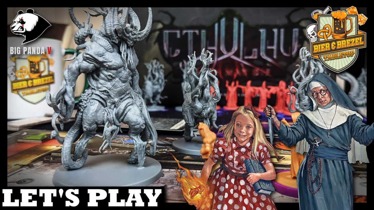 Cthulhu: Death May Die - Wie spielt es sich? | Gegen die Schwarze Ziege der Wälder! | Spielbericht