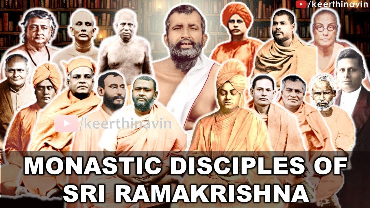 16 MONASTIC DISCIPLES OF SRI RAMAKRISHNA PARAMAHAMSA