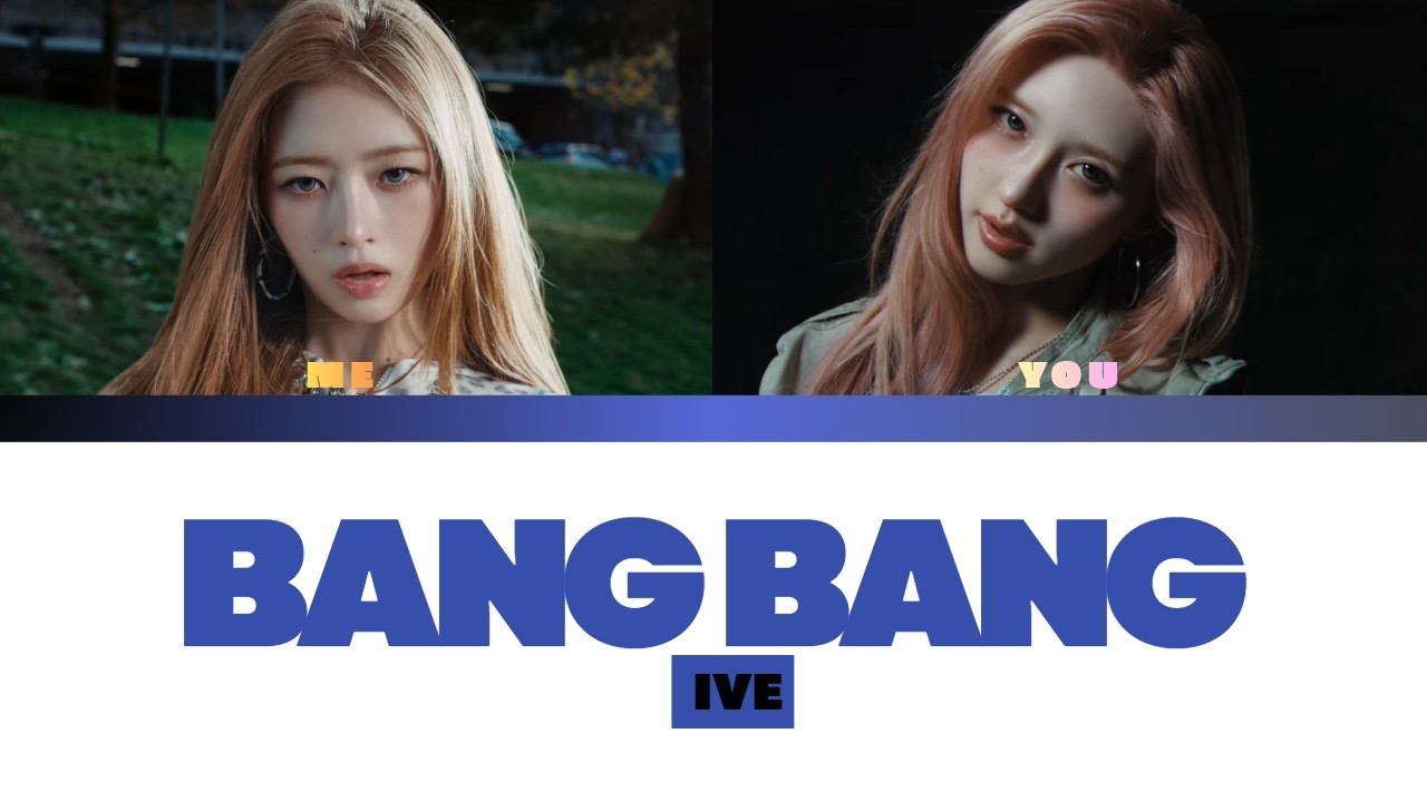 IVE 'BANG BANG' (SING WITH ME) | KARAOKE