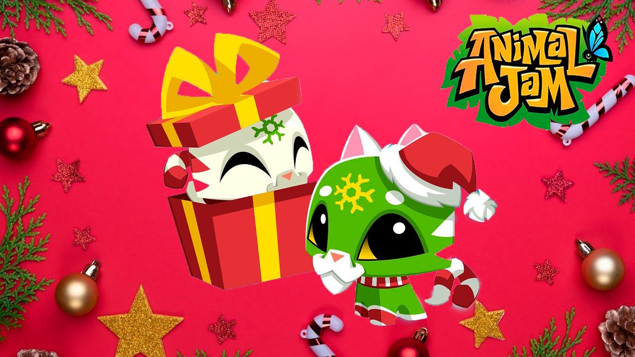 Подарки на РОЖДЕСТВО в Animal Jam