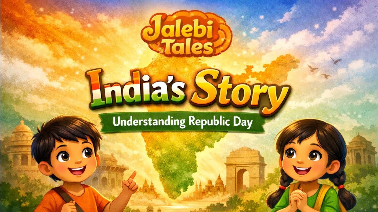 India’s Story: Republic Day Explained for Children | Independence, Democracy & Constitution