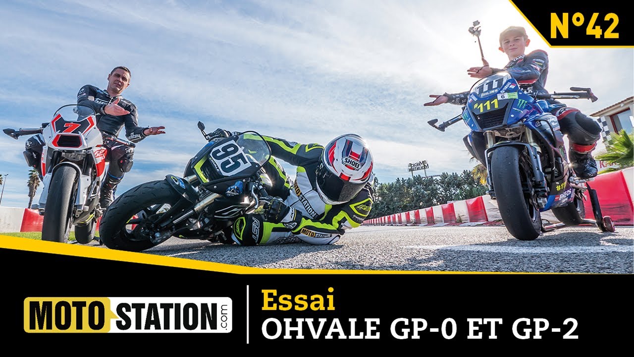 Test de la moto Ohvale : une mini moto de GP !