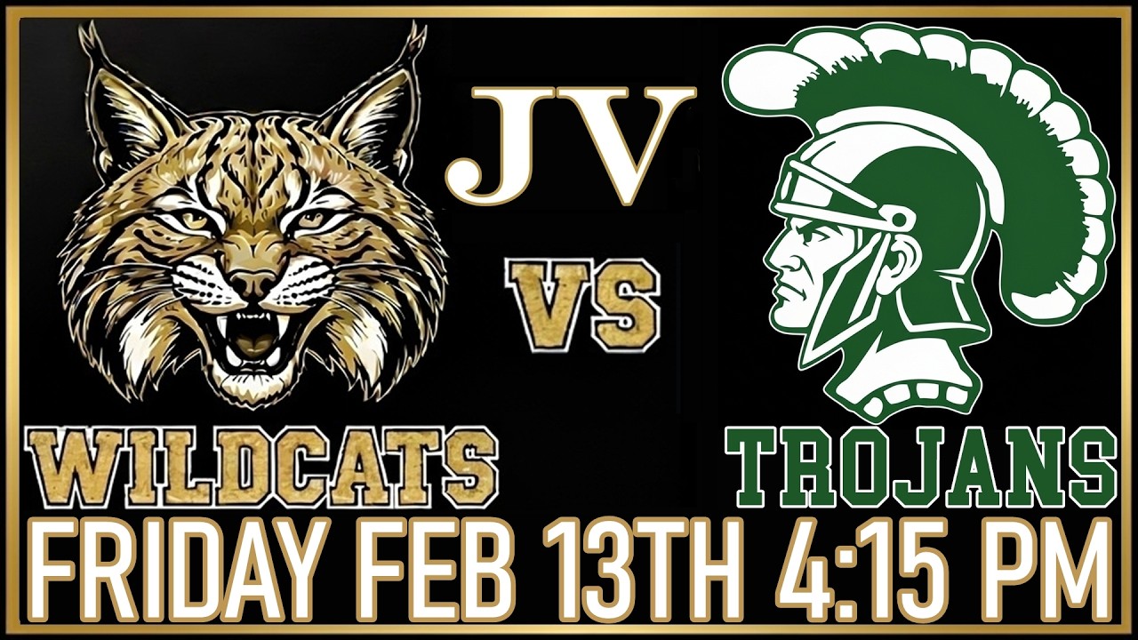 JUNIOR VARSITY - WCHS Wildcats  vs Collinwood Trojans Friday February 13th 4:15 PM