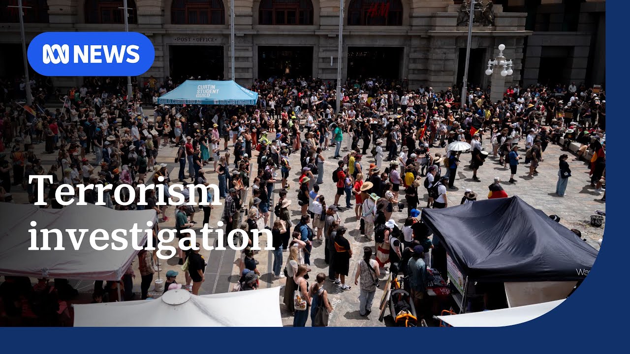 Perth Invasion Day rally incident investigated as potential terror act | ABC NEWS