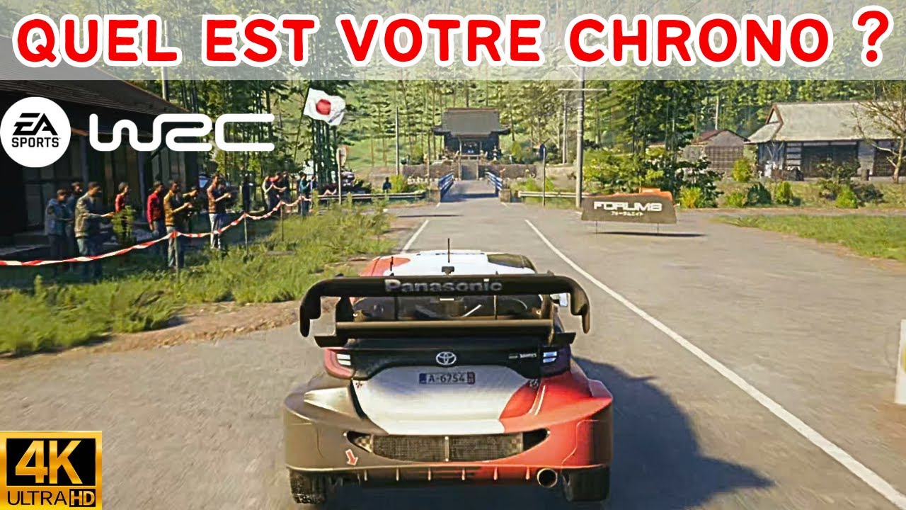 EA Sports WRC : Rallye du JAPON, First Try en contre la montre sur Lake Mikawa