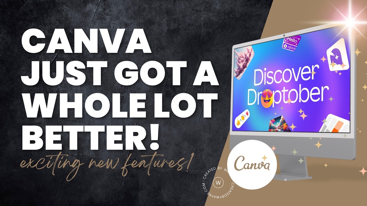 НОВЫЕ функции Canva, о которых вам НУЖНО знать!