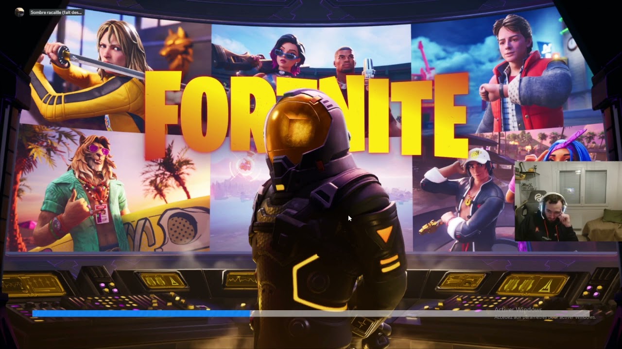 Je fais vite et je go fortnite