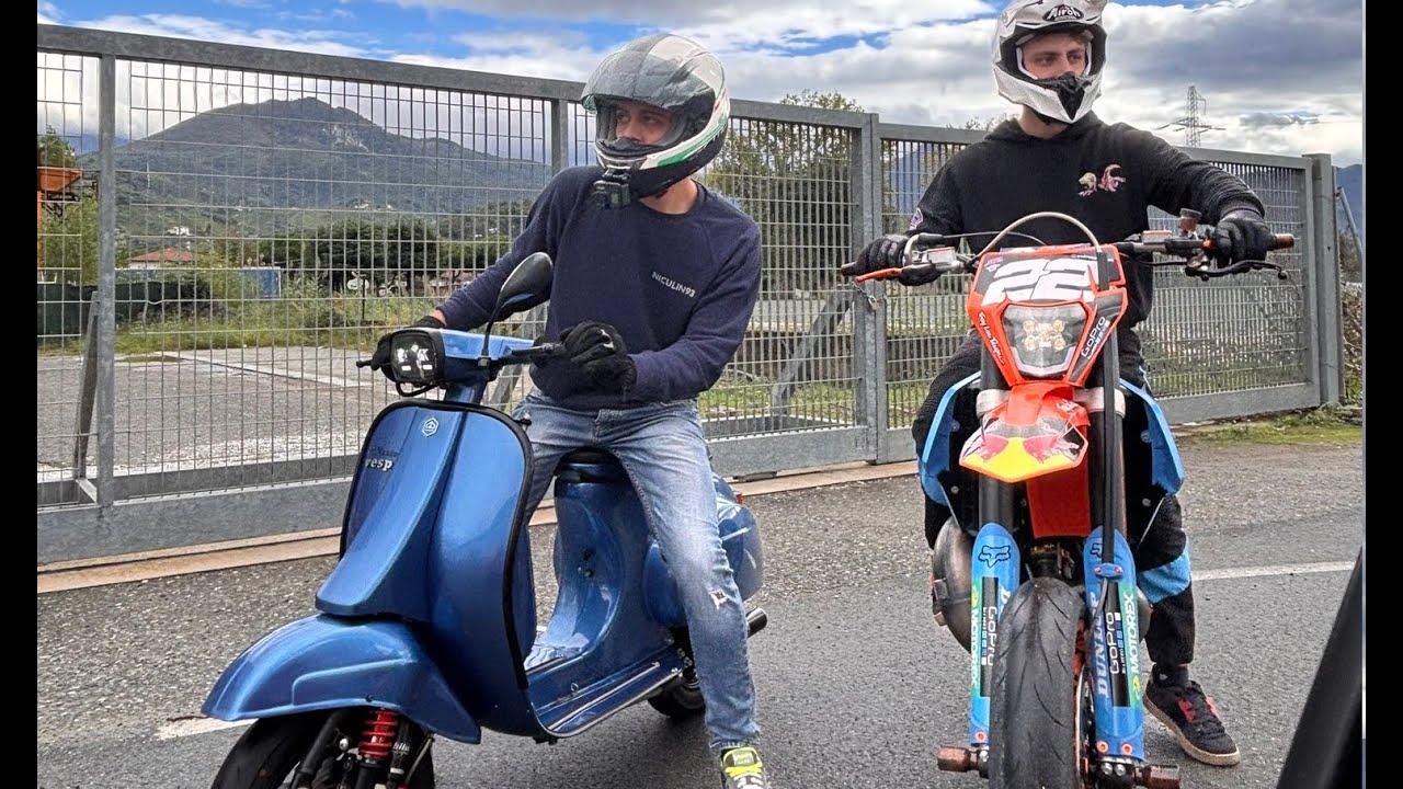 Vespa M200 e KTM 300 2t / Divertimento assicurato! - Niculin93