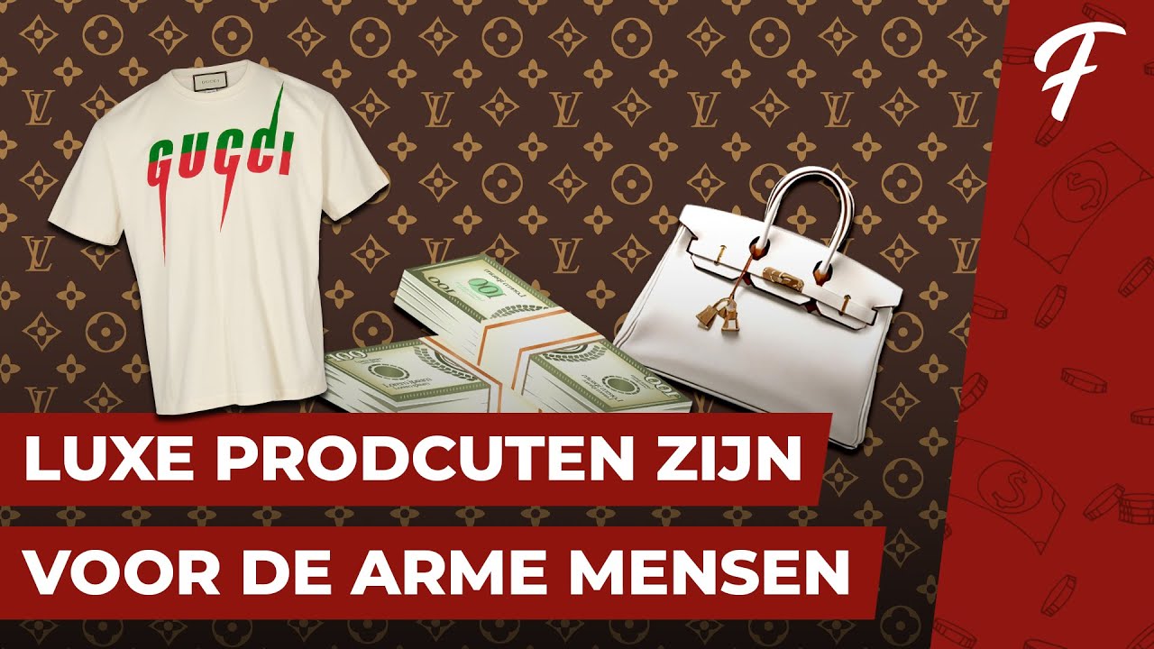 LUXE PRODUCTEN ZIJN VOOR DE ARME MENSEN