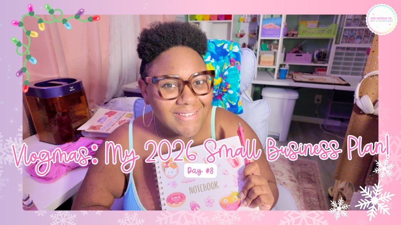 ✨Мой план возрождения на 2026 год✨ - Vlogmas, день 8 | Жизнь владелицы малого бизнеса на полную с...