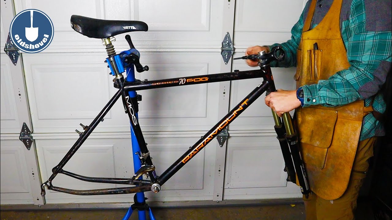 Сборка мотоцикла Rusty Rat Bike — винтажный Schwinn Paramount