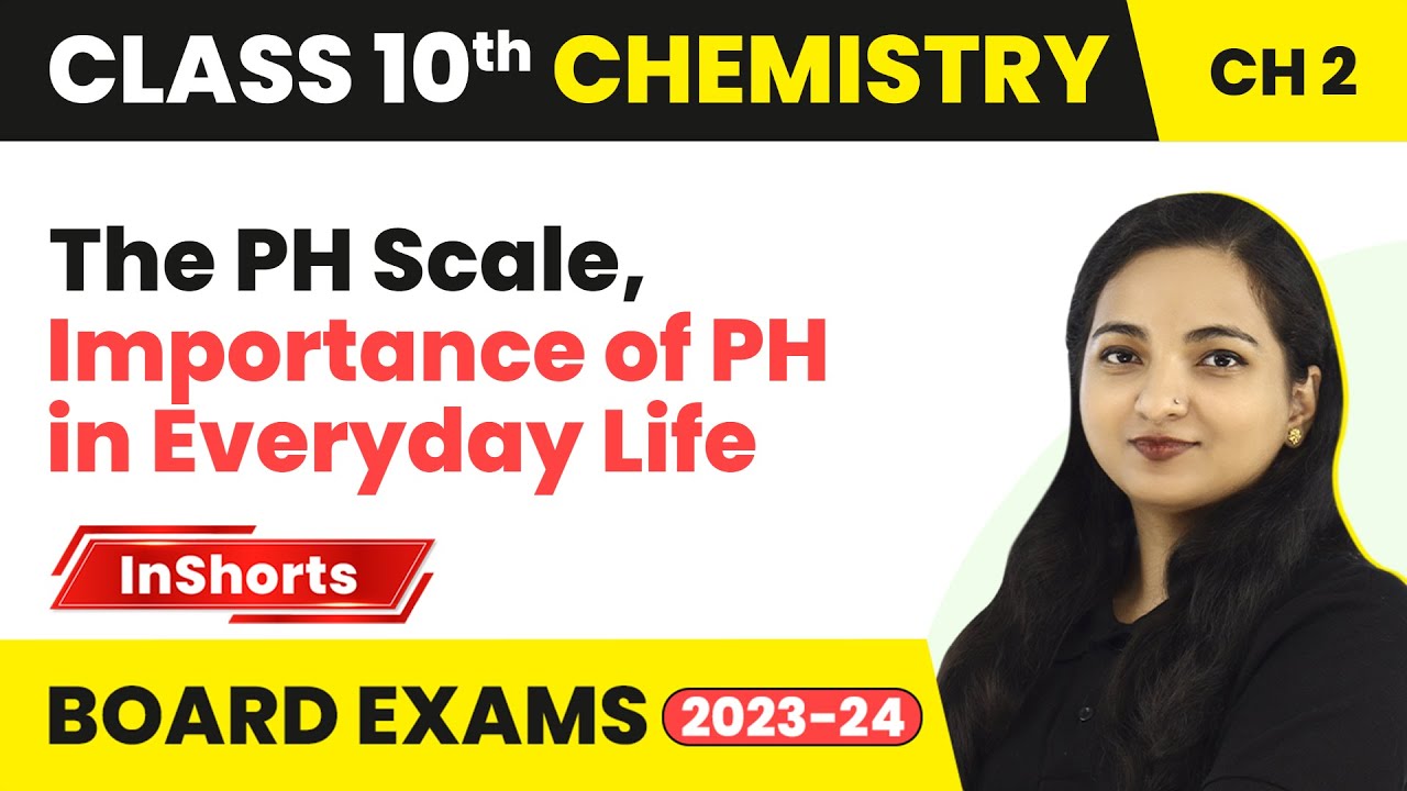 The PH Scale,  Importance of PH in Everyday Life | Class 10 Chemistry Chapter 2