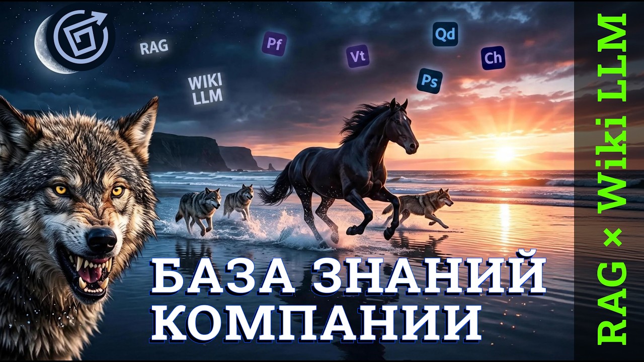 База Знаний Компании, RAG &times; Wiki-LLM