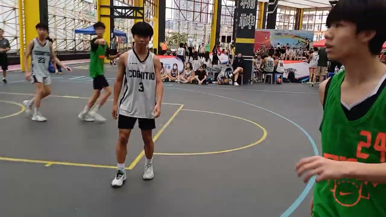 YM Buzzer全港青少年3人籃球賽決賽 bright B vs 文理書院（香港）上