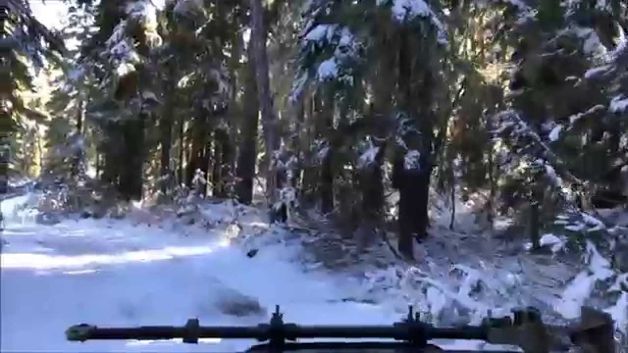 Olallie Lake Snow Run - 2/28/2015 (Short Version)