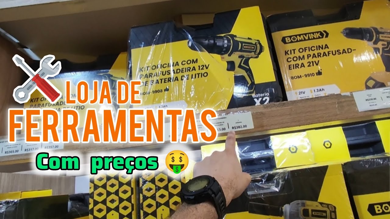 ⚒️ LOJA DE FERRAMENTAS MOSTRANDO OS PREÇOS 🤑😱  