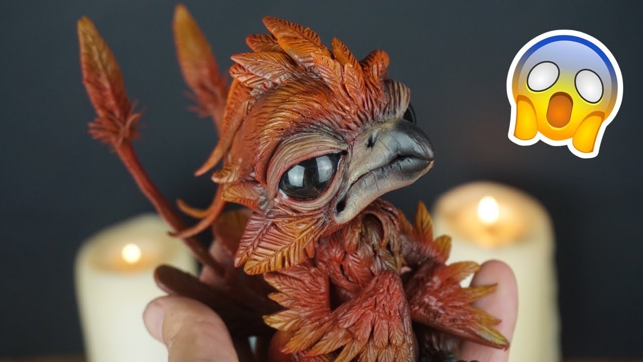 Le Fenici Esistono e posso dimostrarvelo! Polymer Clay Timelapse Tutorial Cosclay