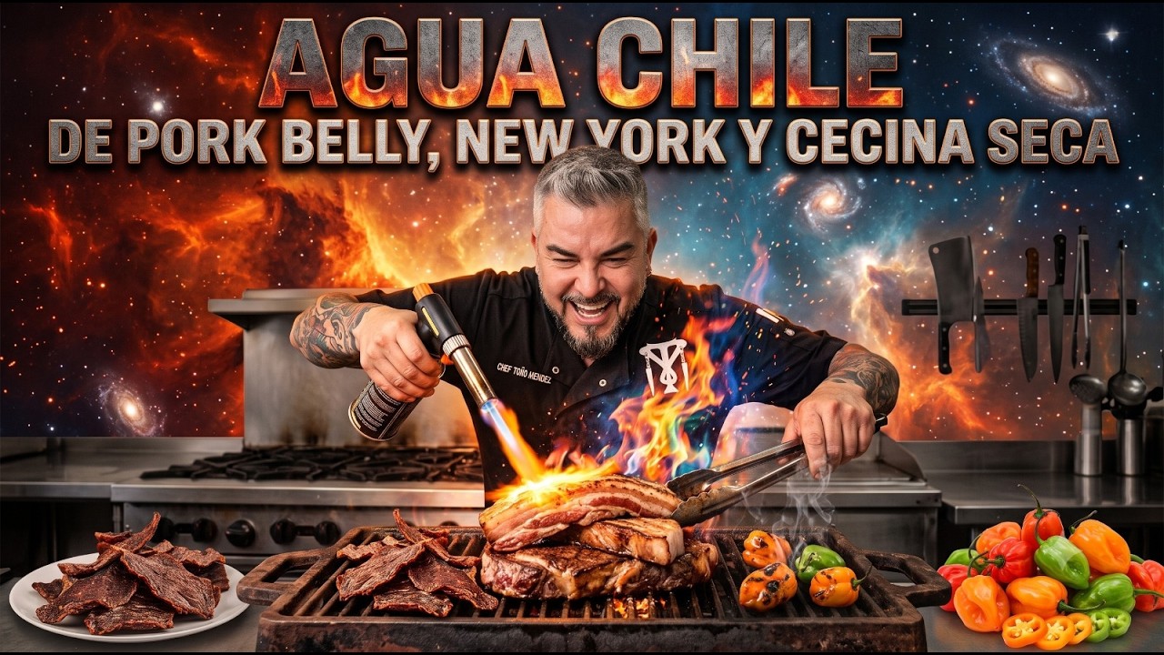 aguachile de pork belly, New York y cecina seca&hellip; trilog&iacute;a intergalactica de aguachiles