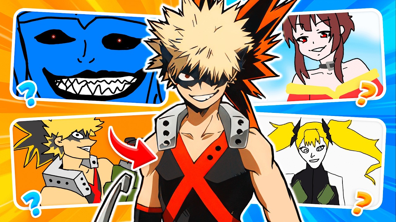 Guess the Anime by Awful Drawing  😱🎨 ANIME FUNNY QUIZ 🔥