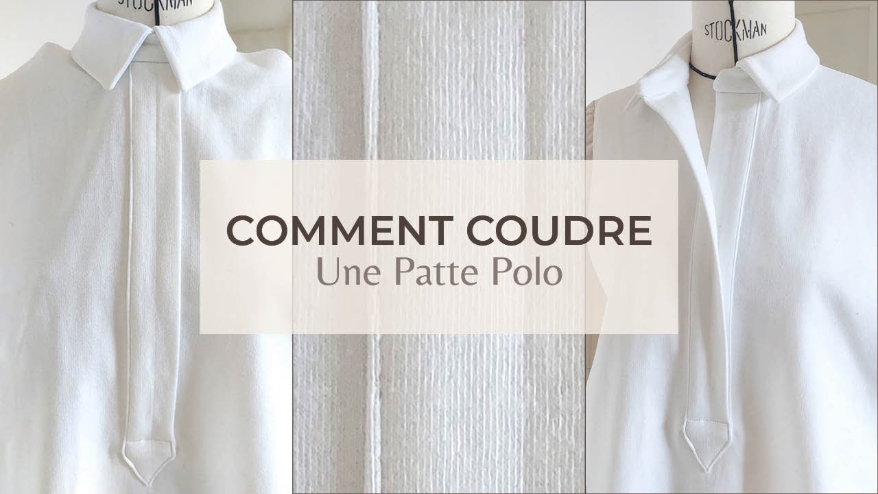 Comment Coudre une Patte Polo ? // Tuto Couture