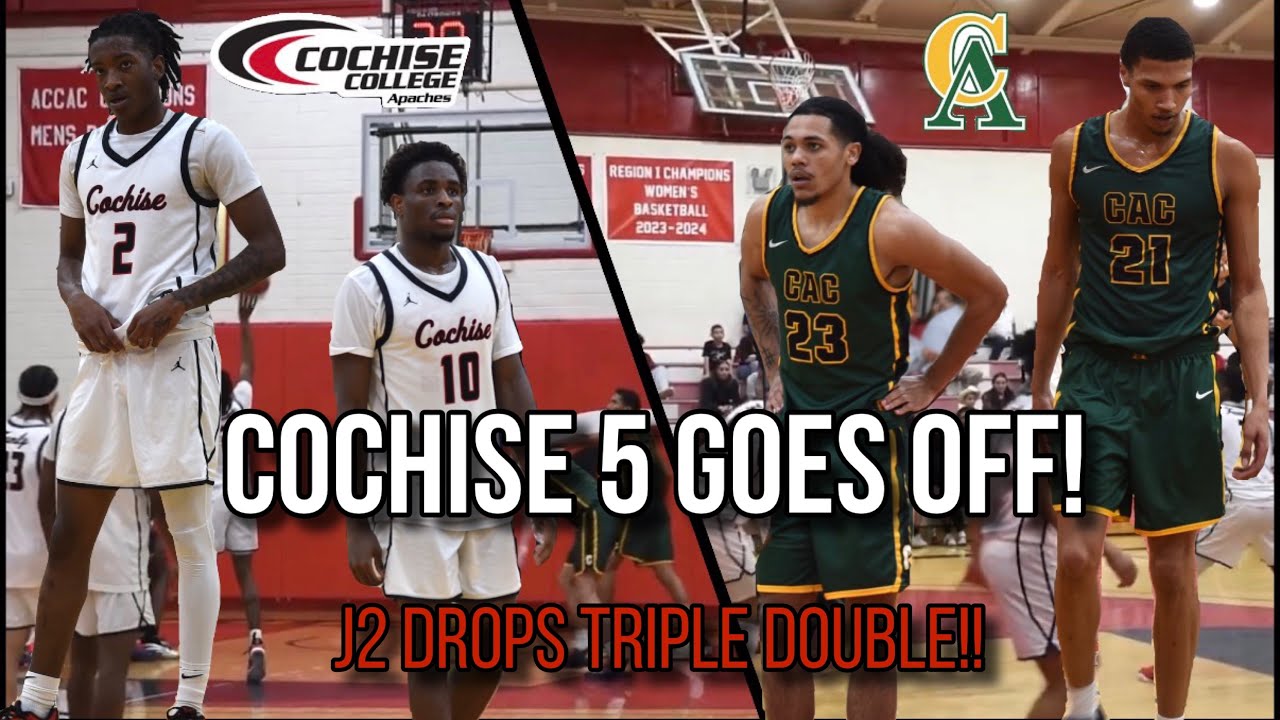 Jhace Johnson-Triple Double Over Central Arizona! | Running Apaches vs Vaqueros 