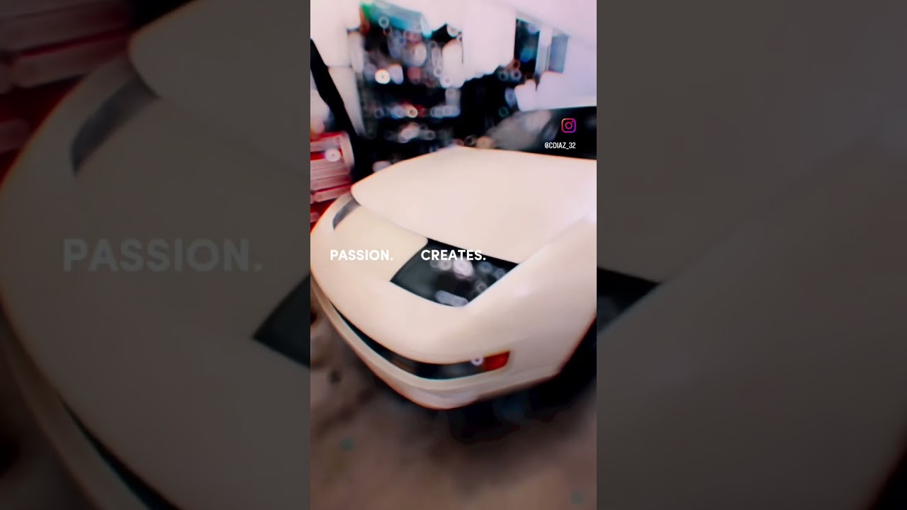300zx engine bay transformation . 