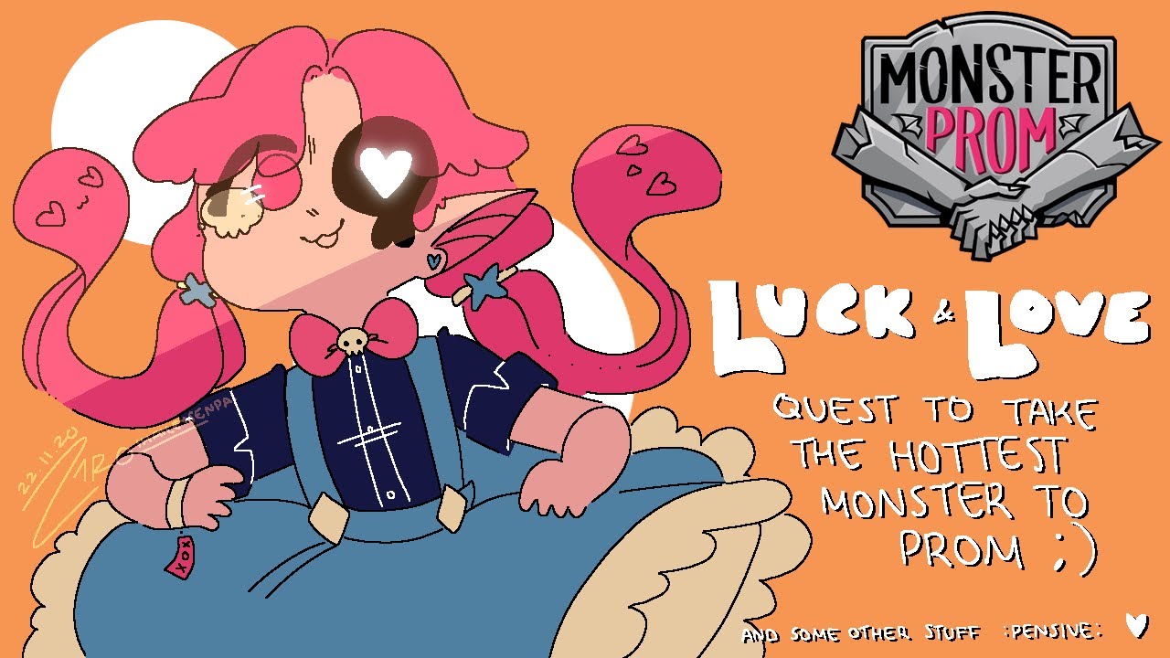 Love or Luck? Quest To Take The Hottest Monster To Prom || Monster Prom Stream Highlights Ep 1