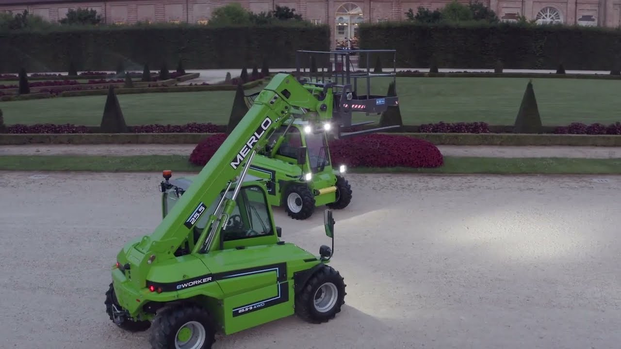 Merlo eWorker - the most green Merlo Machine