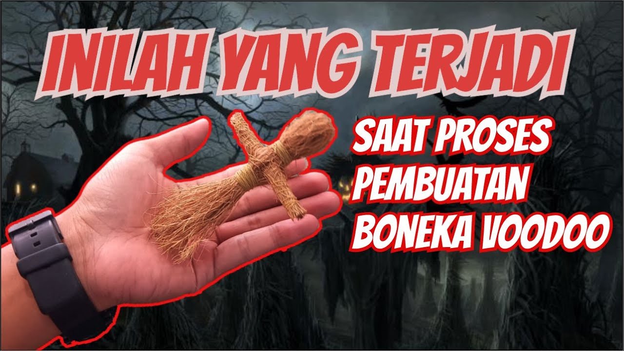 trik sulap & cara membuat boneka voodoo