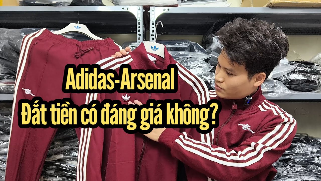 Bộ Adidas kết hợp câu lạc bộ Arsenal, đắt tiền liệu có đáng giá không?