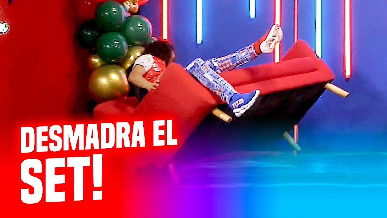 Kevyn Contreras destruye la decoración en ZDD