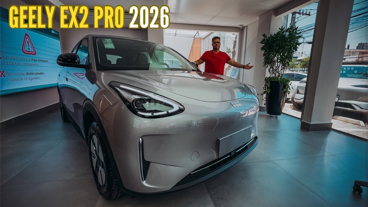 NOVO GEELY EX2 PRO 2026 - O TERROR DO BYD DOLPHIN MINI 2026