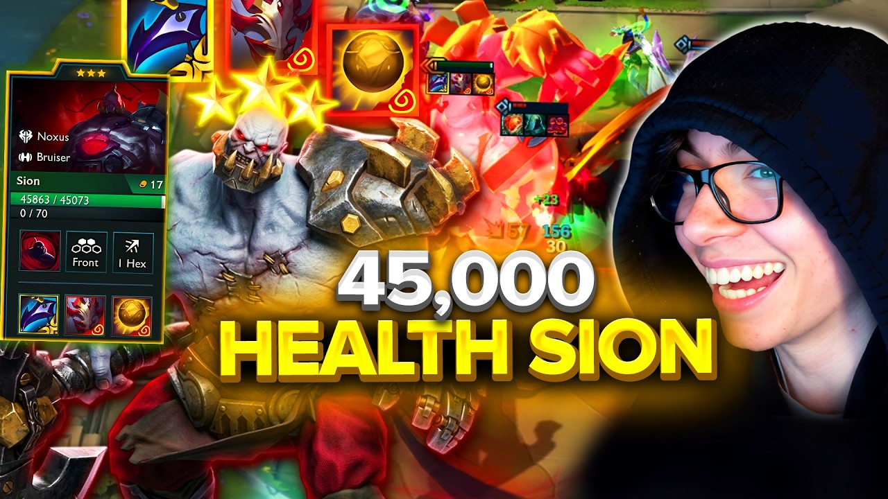 I Created The ULTIMATE 1v9 Sion Carry... He Dealt INFINITE Damage!? | TFT Set 16