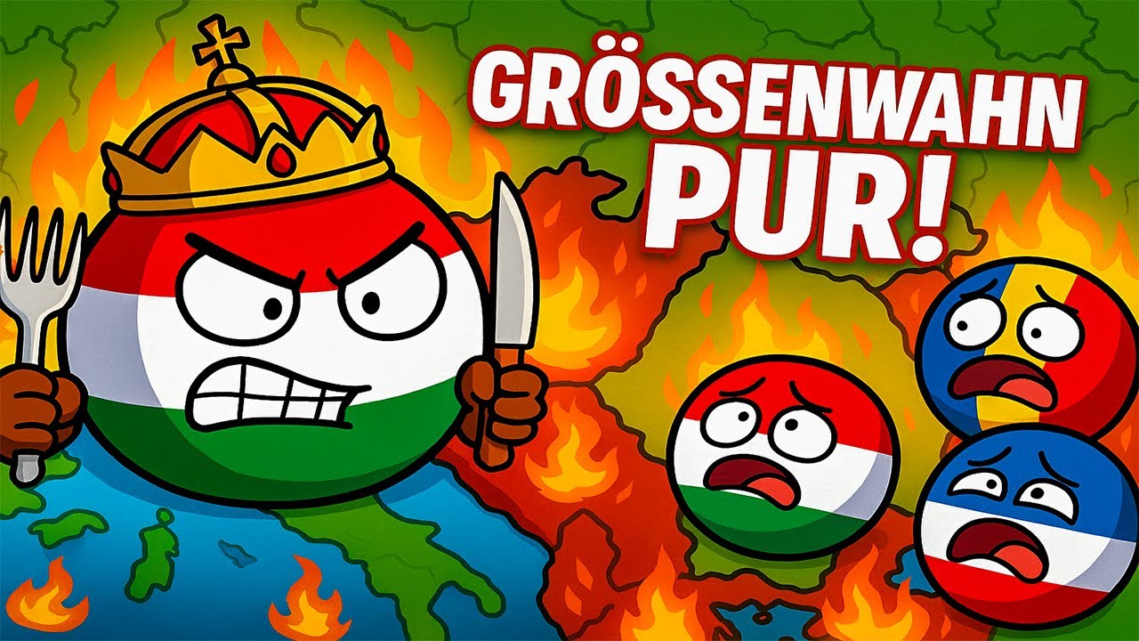 GRÖSSENWAHNSINNIGES UNGARN! Ein Stück von ALLEN NACHBARN! | HOI4 Achievements