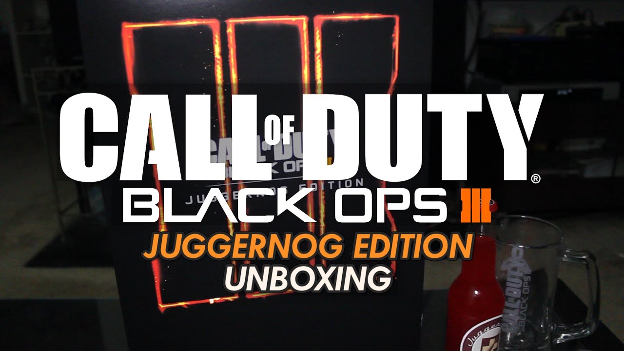 Unboxing the Black Ops 3 Juggernog Edition