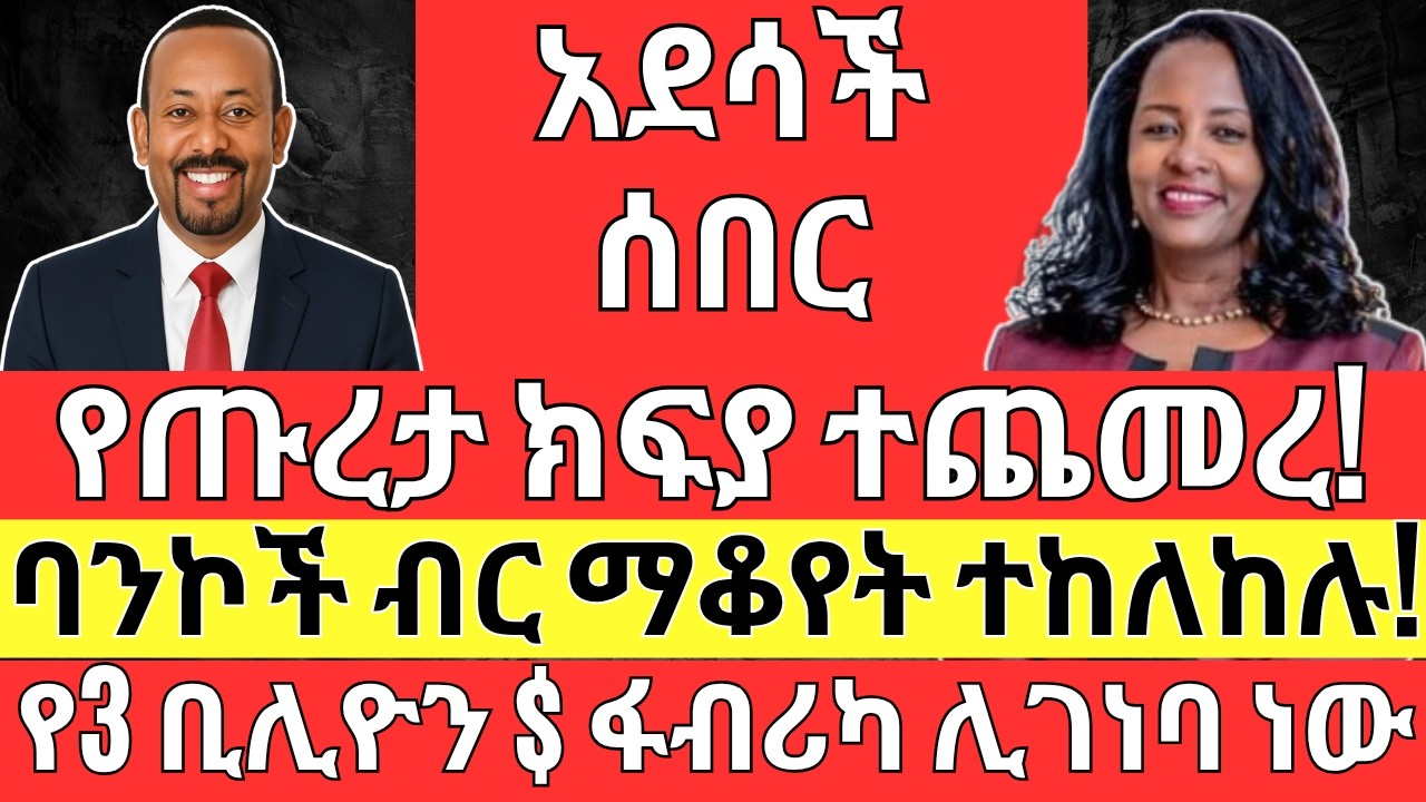 የጡረታ ክፍያ ተጨመረ | የባንክ ማስጠንቀቂያተሰጠ Finance Sectors & The NEW REAL ESTATE & Property Law in Business