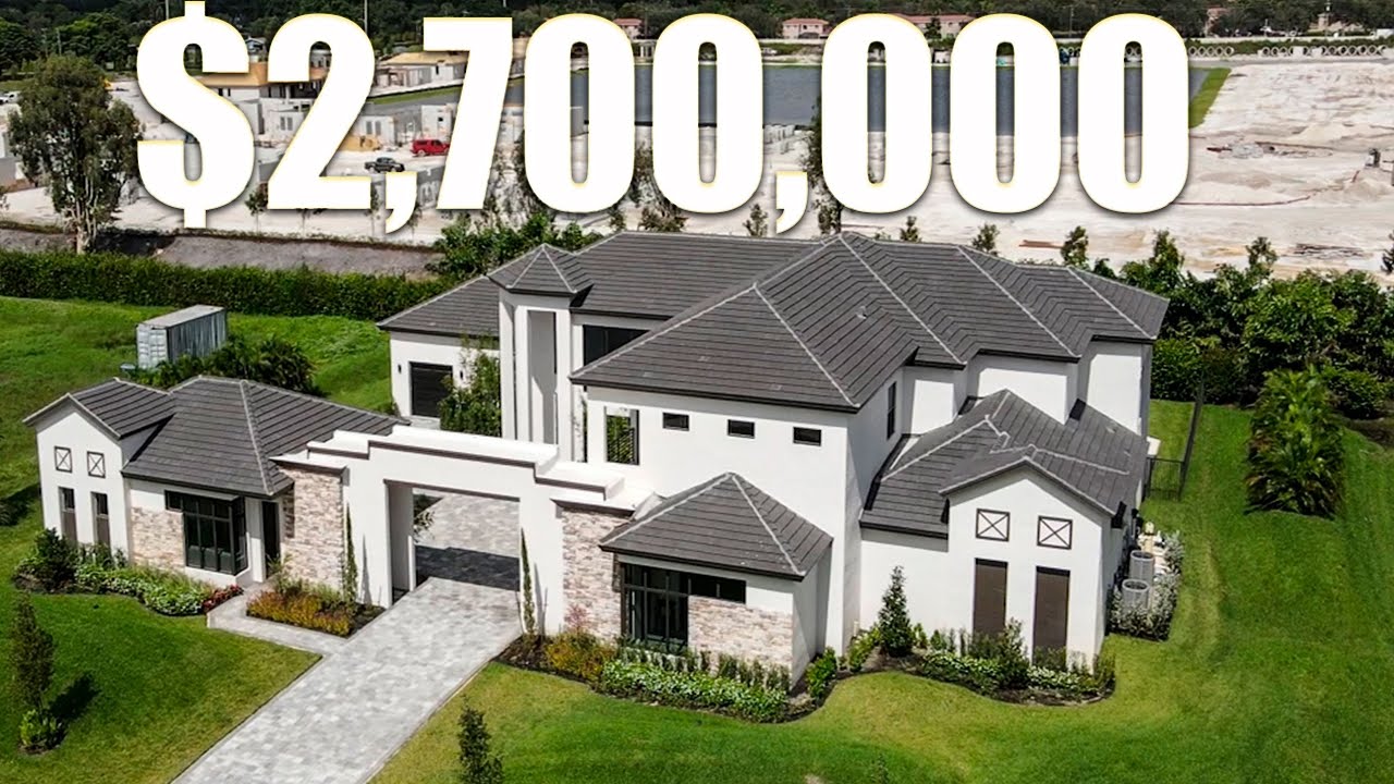 Tour a MANSION en Davie FLORIDA a la venta por $2,7 Millones de dólares